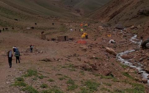 Ascenso Cerro Penitentes - Campamento base