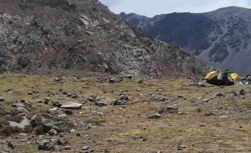 Ascenso Cerro Stepanek - Campamento Las Veguitas