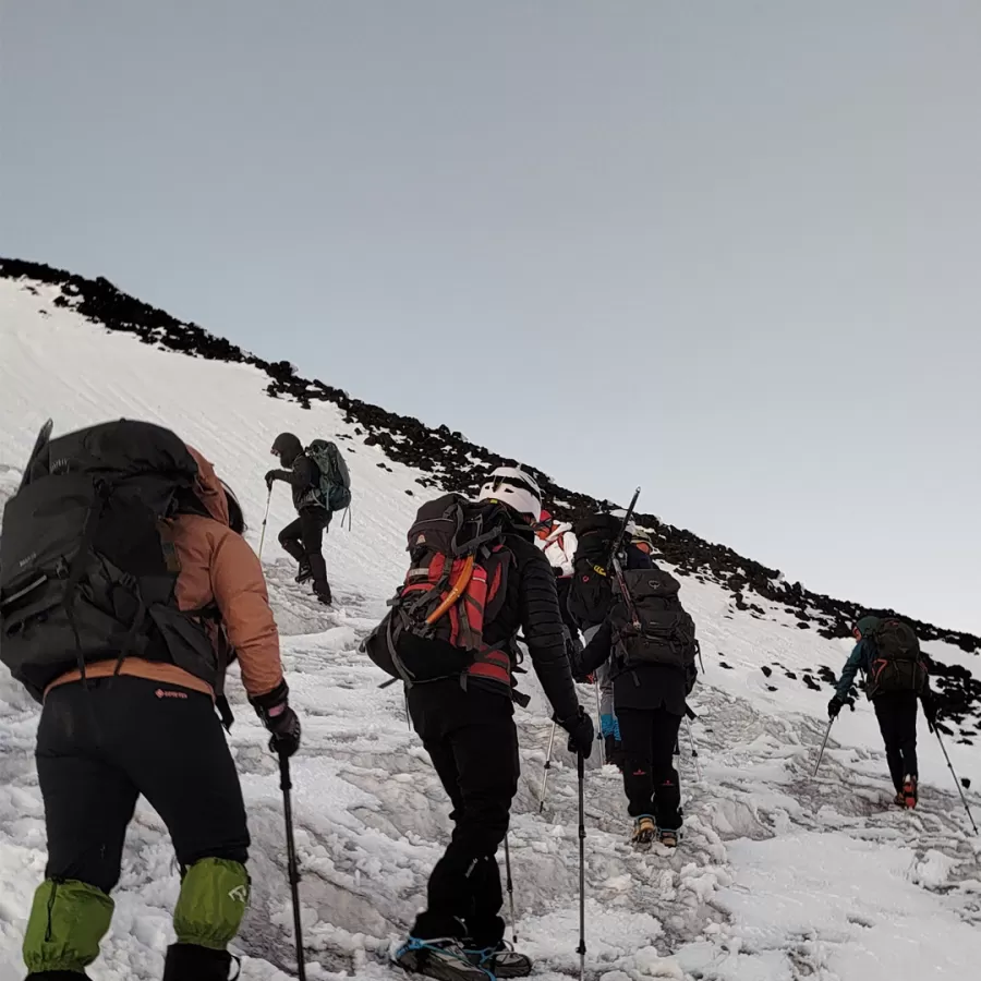 Canaleta Volcán Lanín