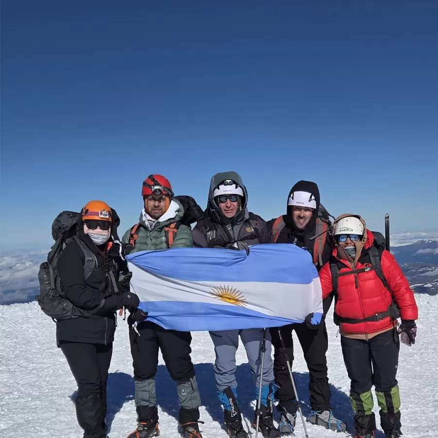 Volcán Lanín - Cumbre